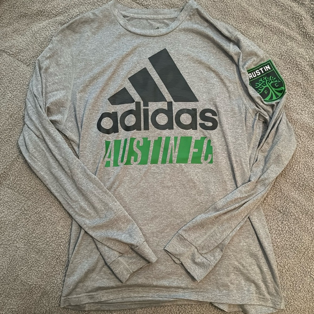 Austin FC Adidas Long Sleeve Shirt - Large
